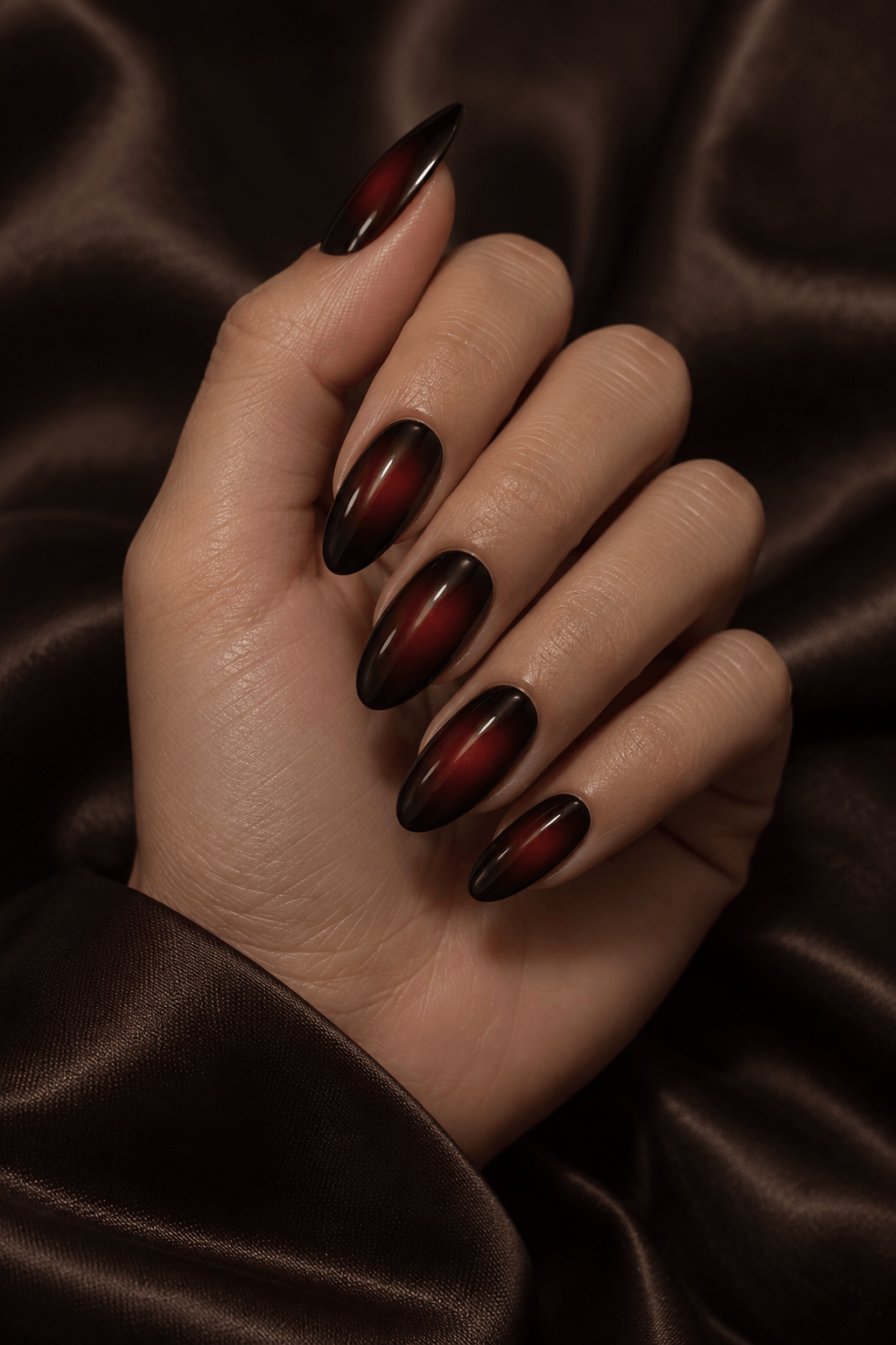 How to Create Vampy Blood Aura Nails
