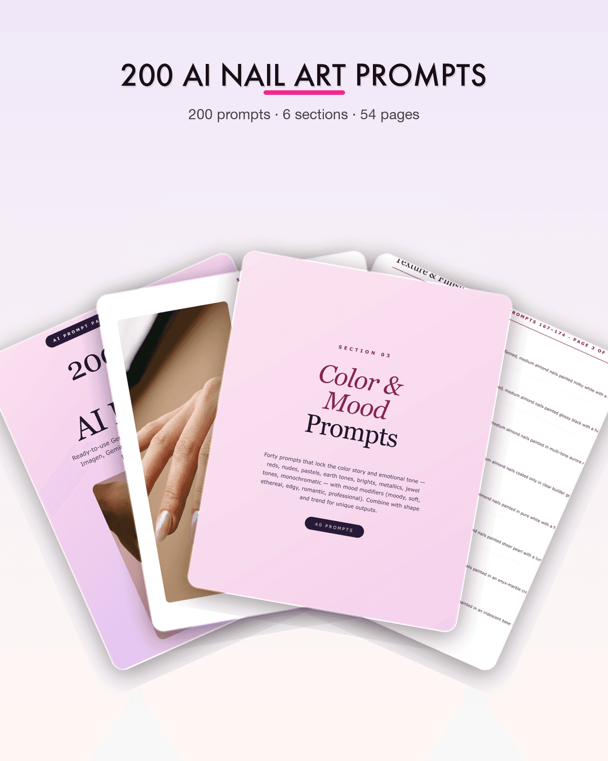 200 AI Nail Art Prompts 2026 cover