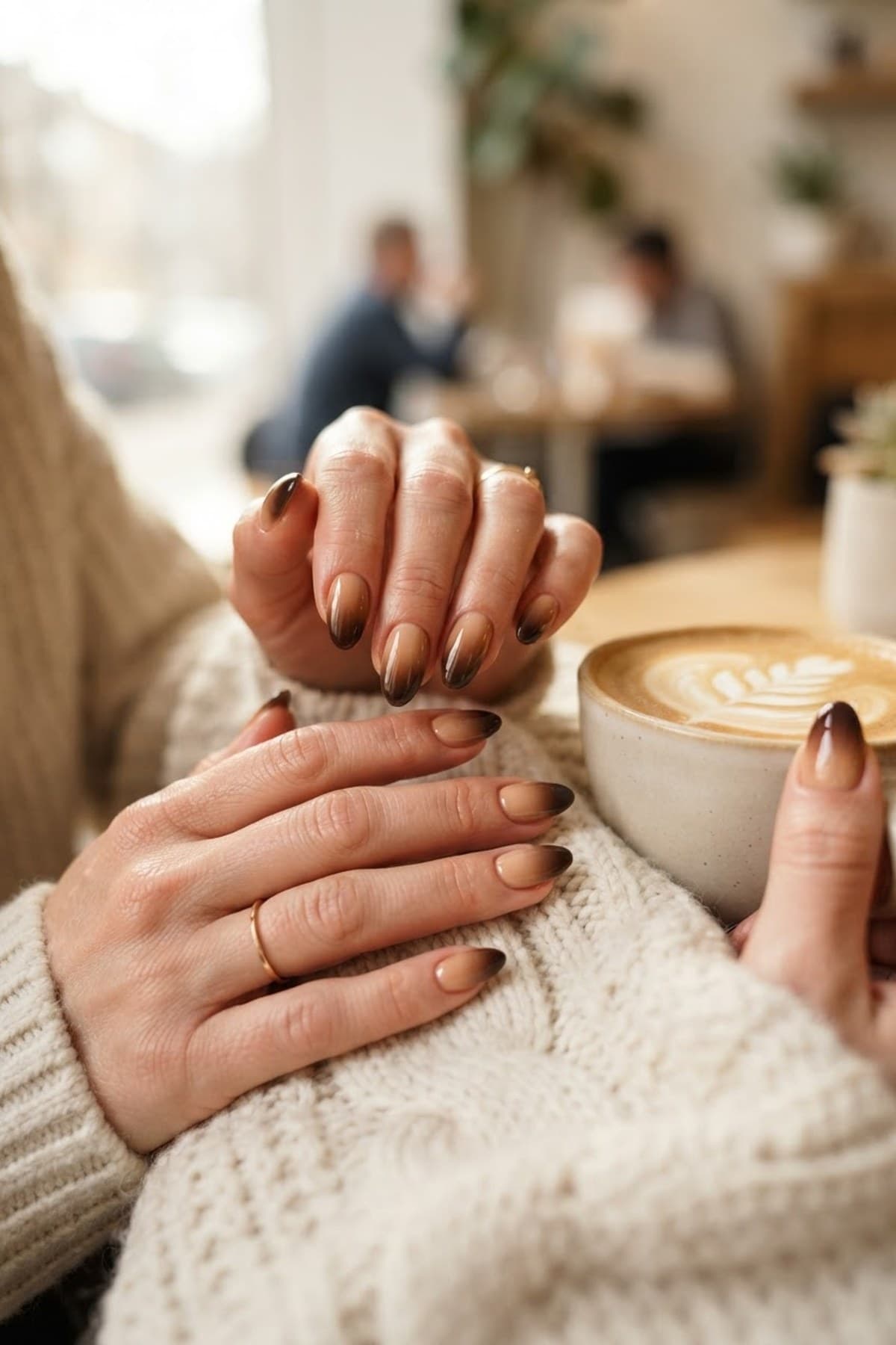 Brown Nails: 30+ Caramel, Espresso & Nude Brown Ideas