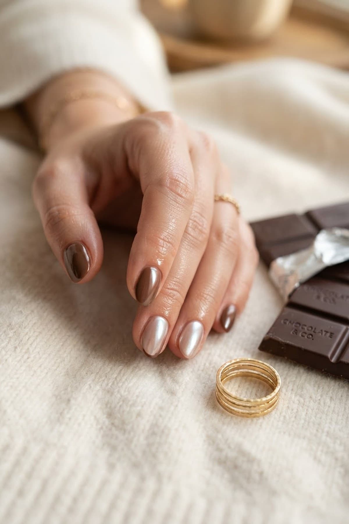 Chocolate Glazed Donut Nails: 30 Fall 2026 Ideas