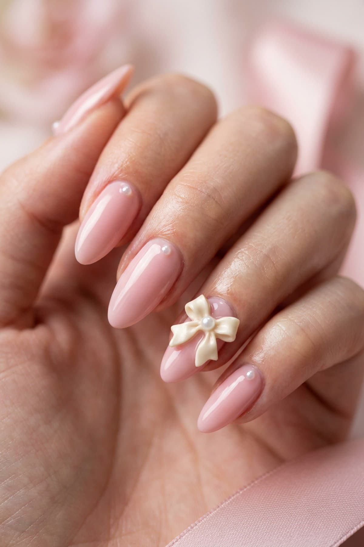 Coquette Nails: 30+ Soft Bow, Pearl & Balletcore Ideas