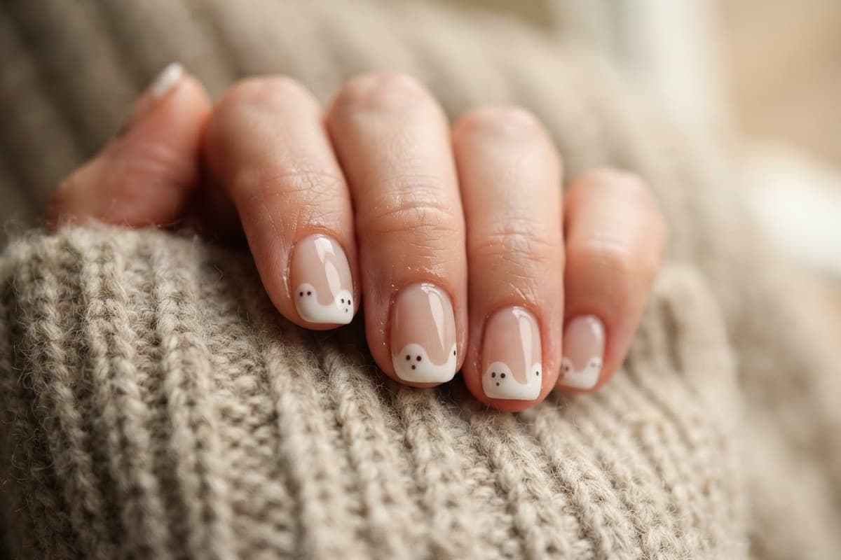 Why Cute-Spooky Short Nails Are Winning Halloween This Year
