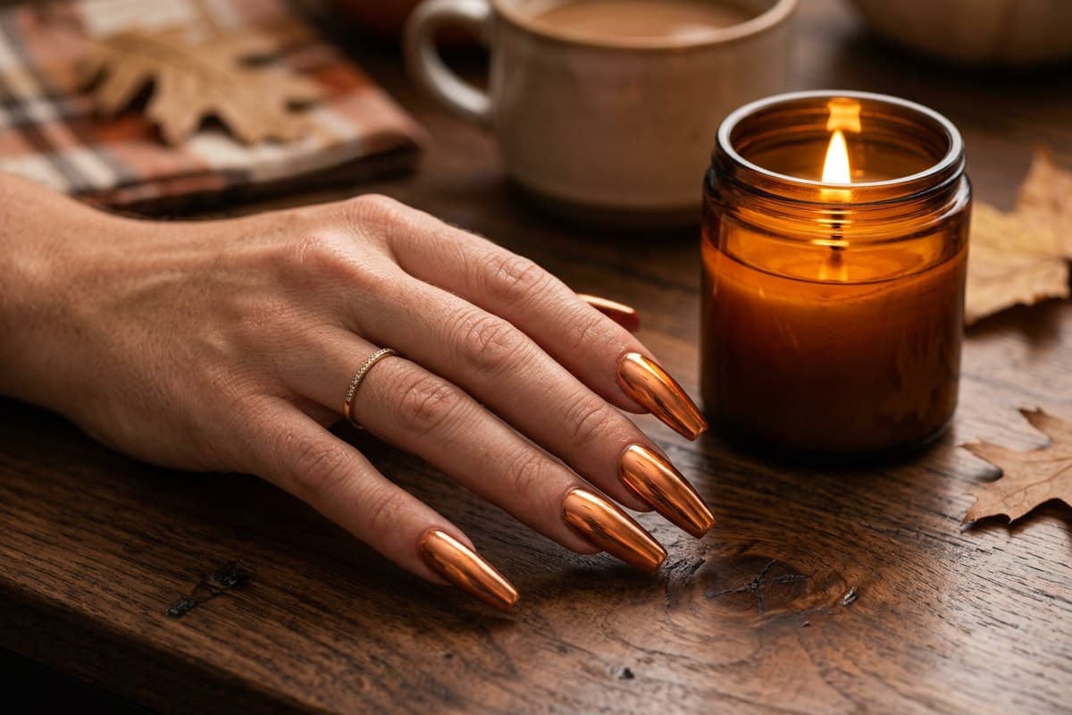 Why Fall Chrome Nails Took Over 2026