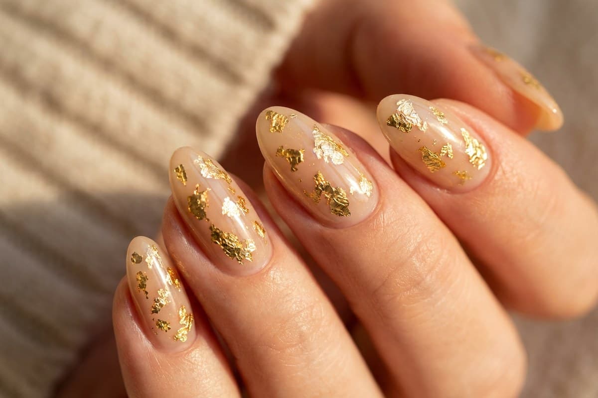 Why everyone is obsessed with foil nails right now