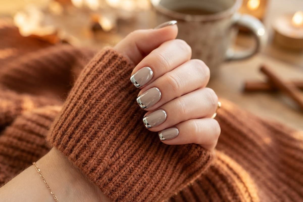 Colored French Tips