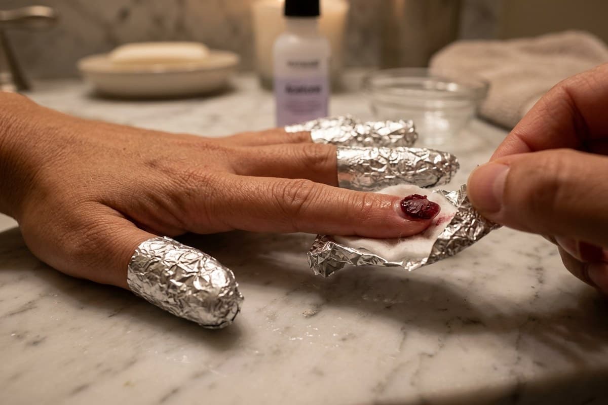 Chrome & Glazed Gel-X