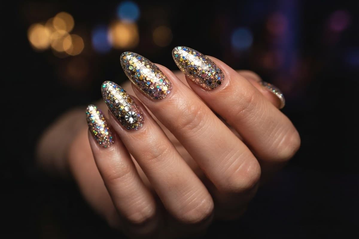 Glitter Ombre & Sparkle Fades