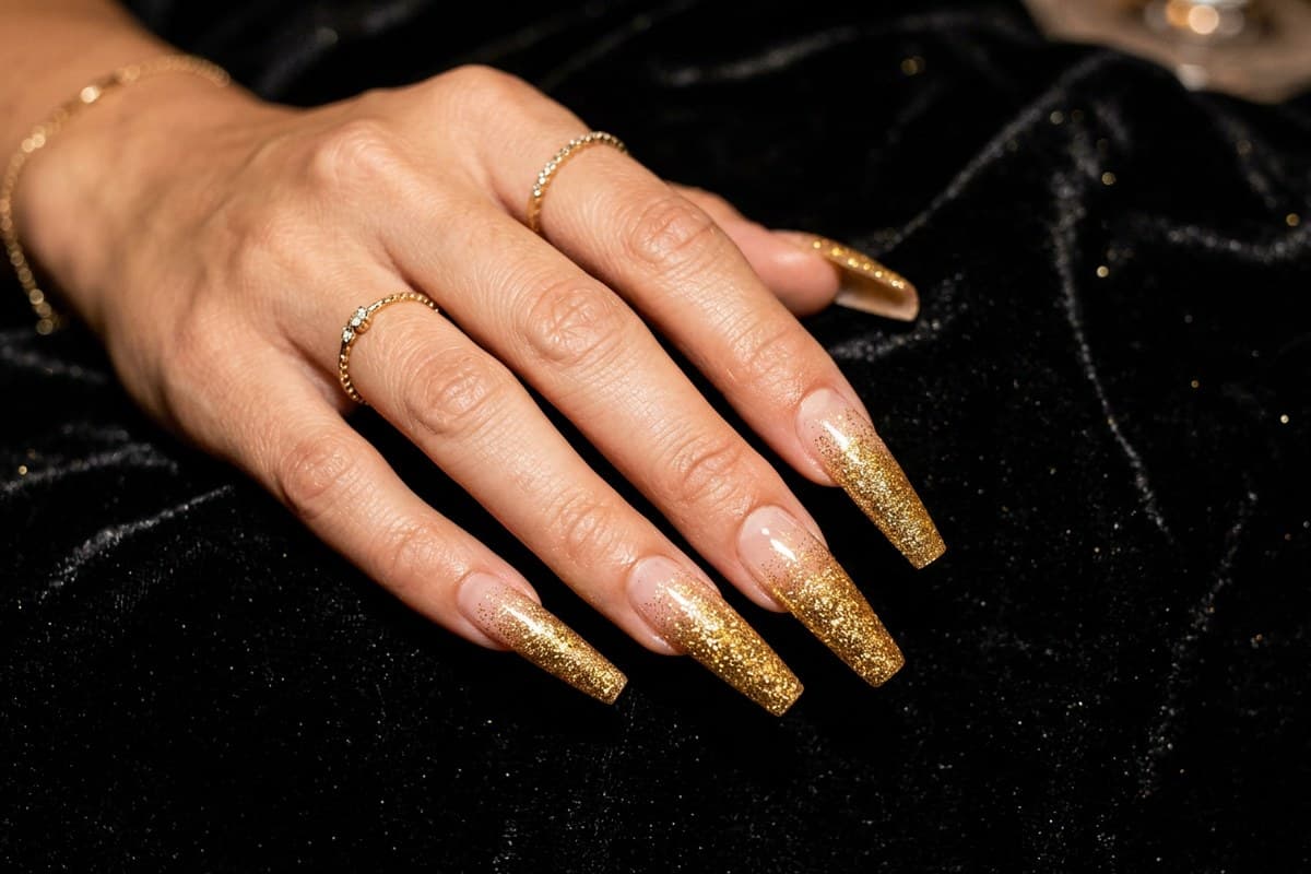 Gold French & Tips