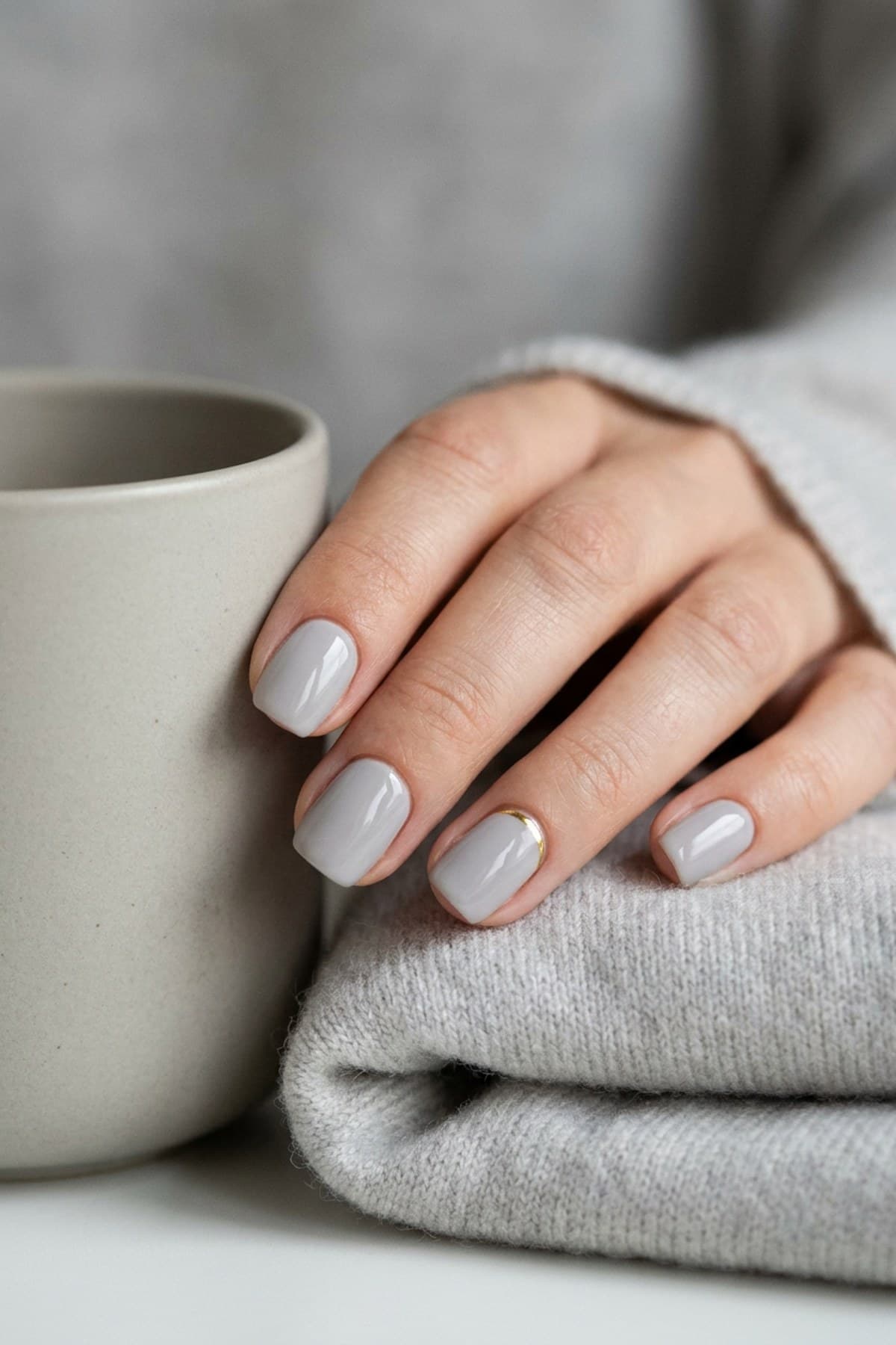Gray Nails: 30+ Chic Greige & Minimalist Ideas