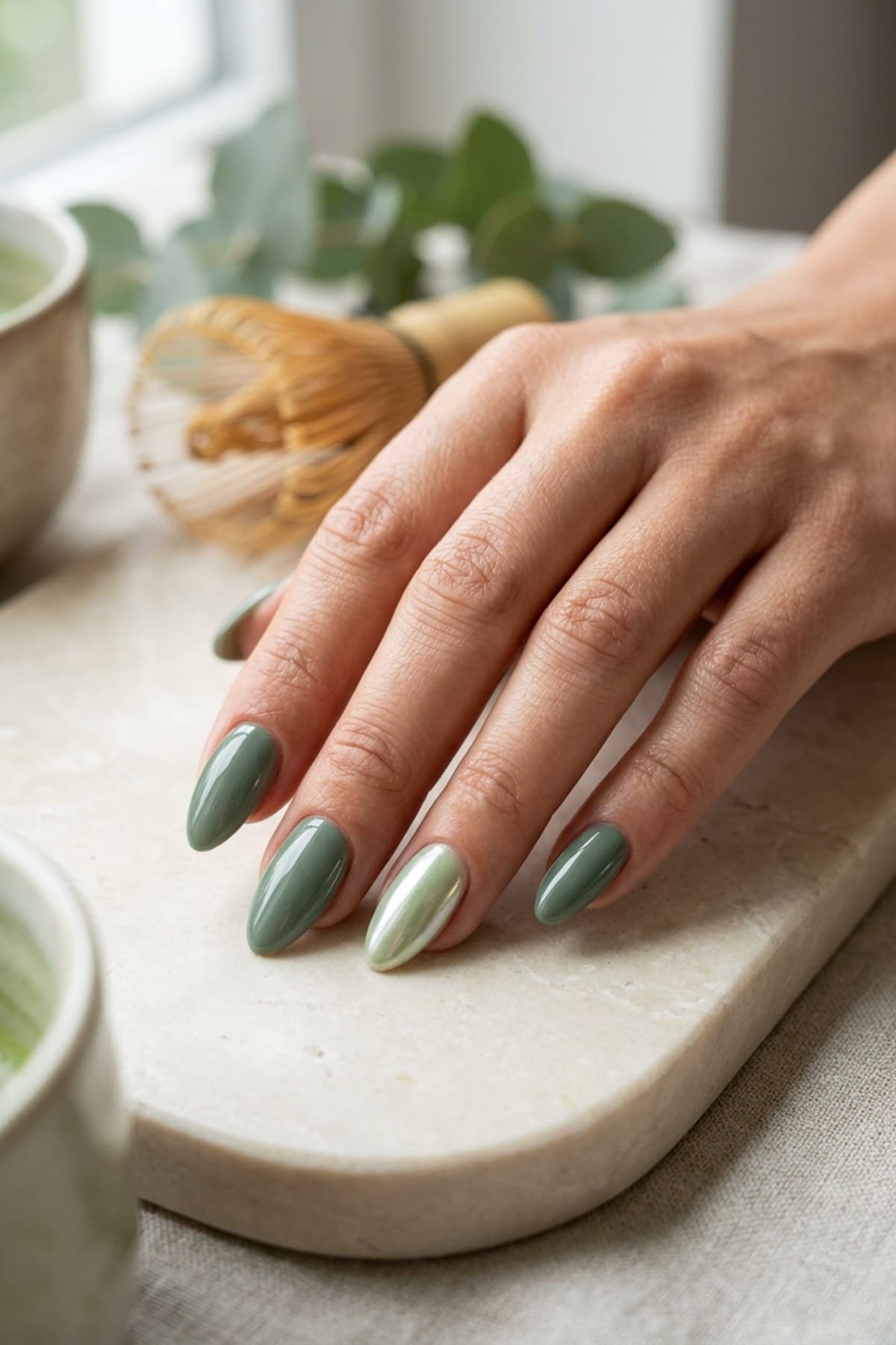 Green Nails: 30+ Designs (Sage, Emerald, Olive, Matcha)