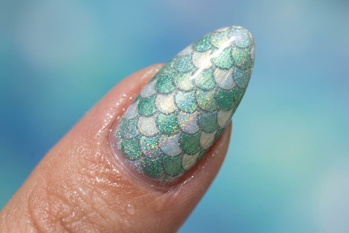 Why Mermaid Nails Are Everywhere Right Now