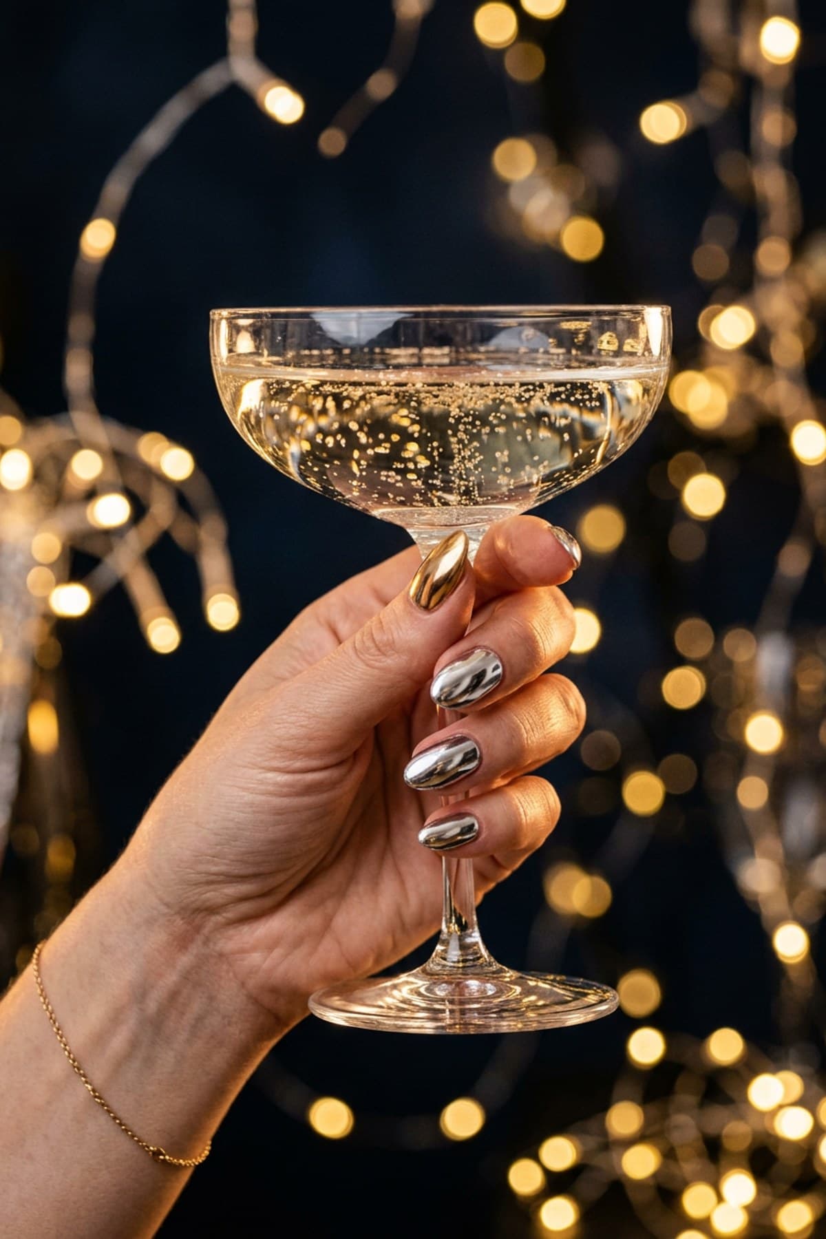 New Year's Eve Nails: Glitter, Gold & Chrome Ideas 2026