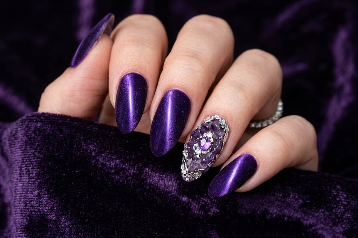 Purple Chrome & Metallics