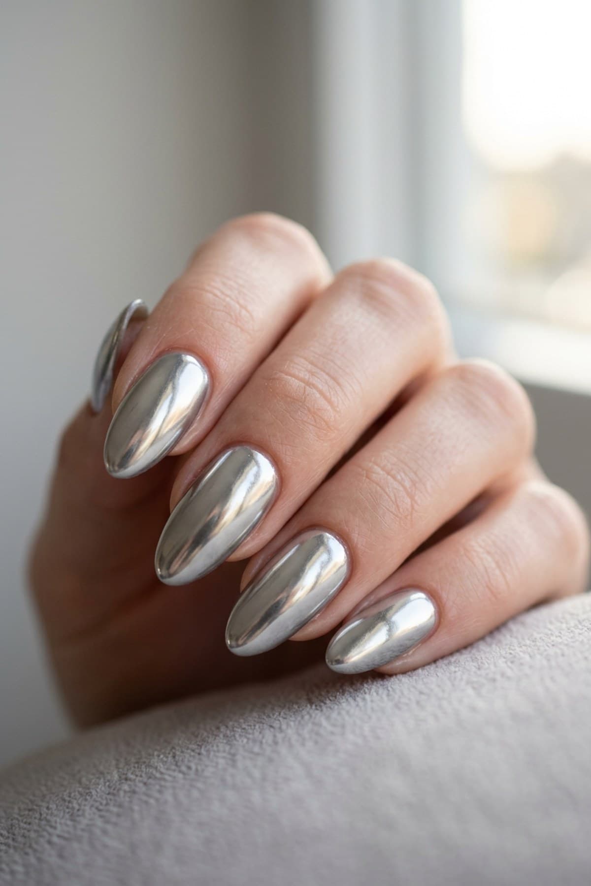 Silver & Metallic Nails: 30+ Chrome & Foil Ideas