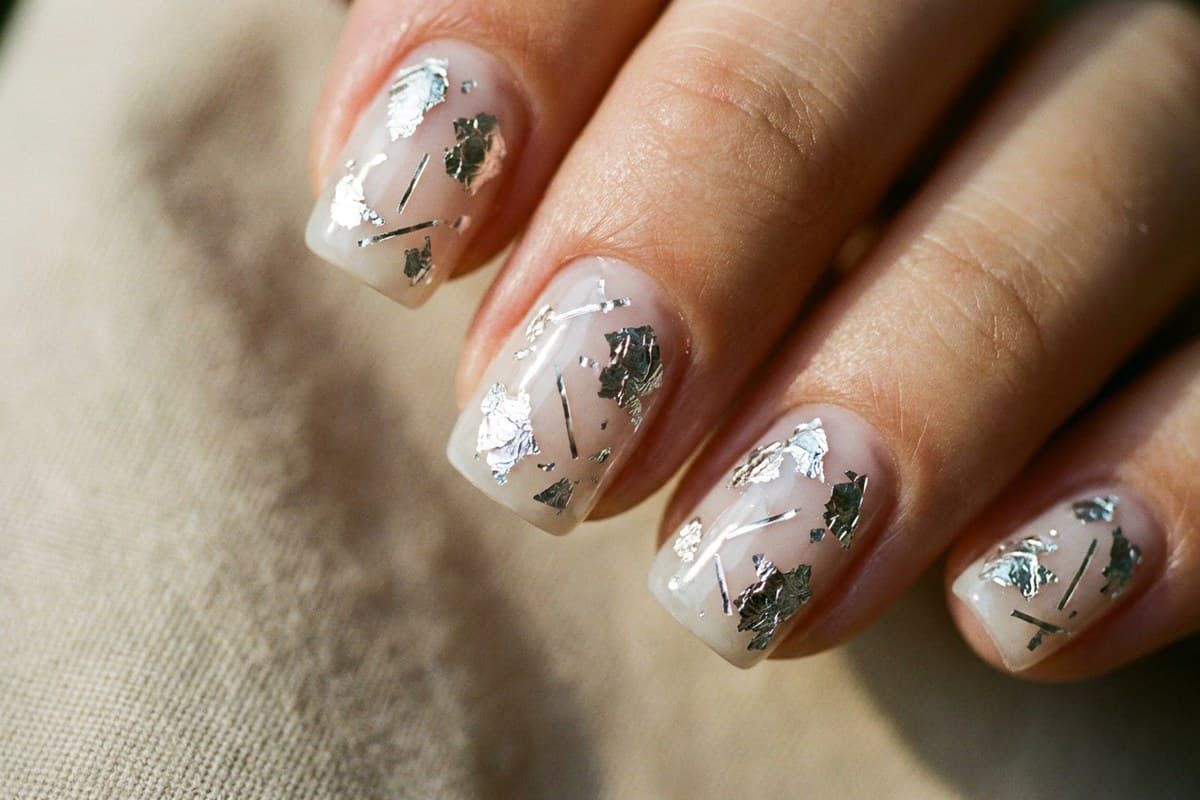 Mirror Chrome & Liquid Silver