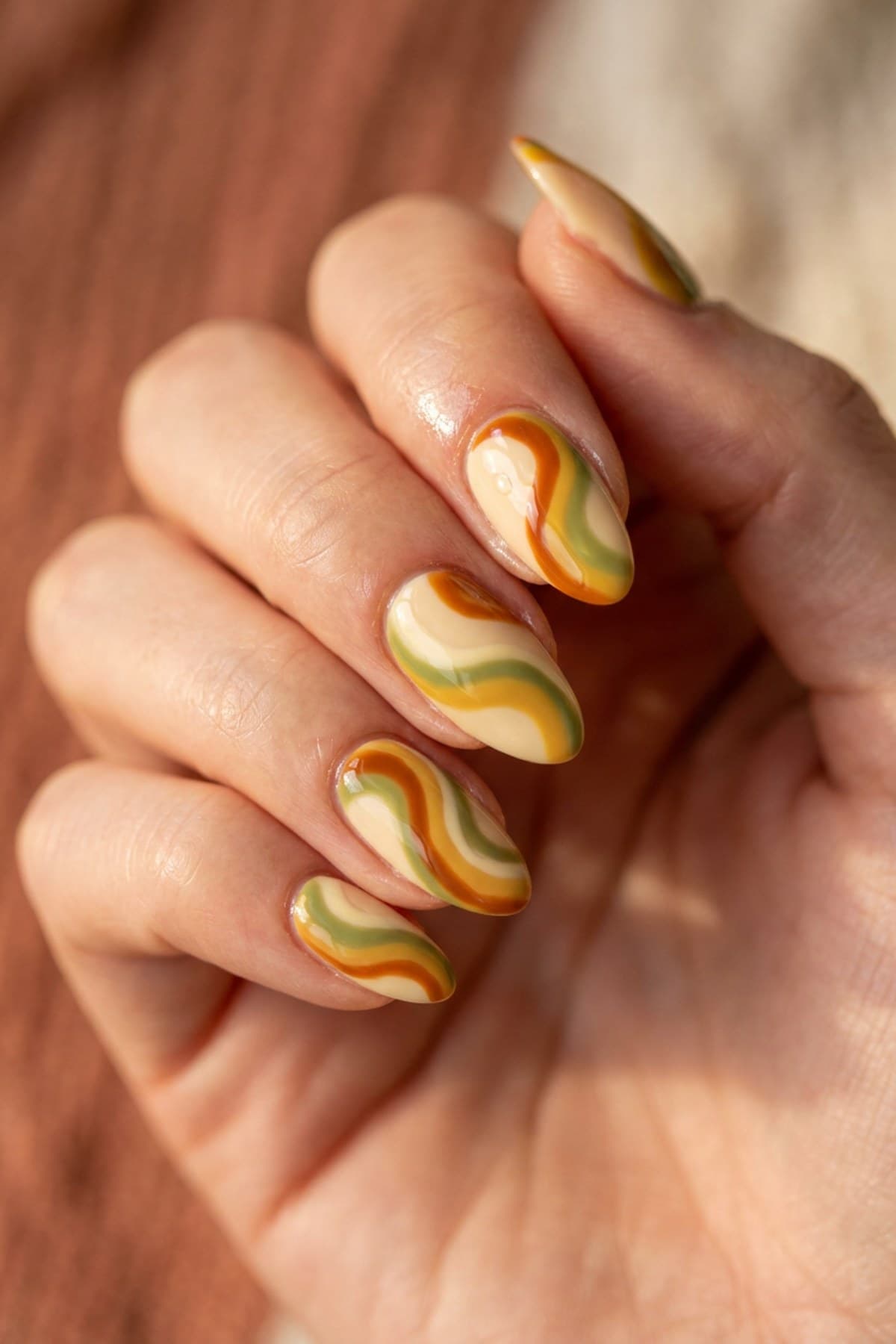 Swirl Nails: 30+ Groovy Abstract & Pastel Designs