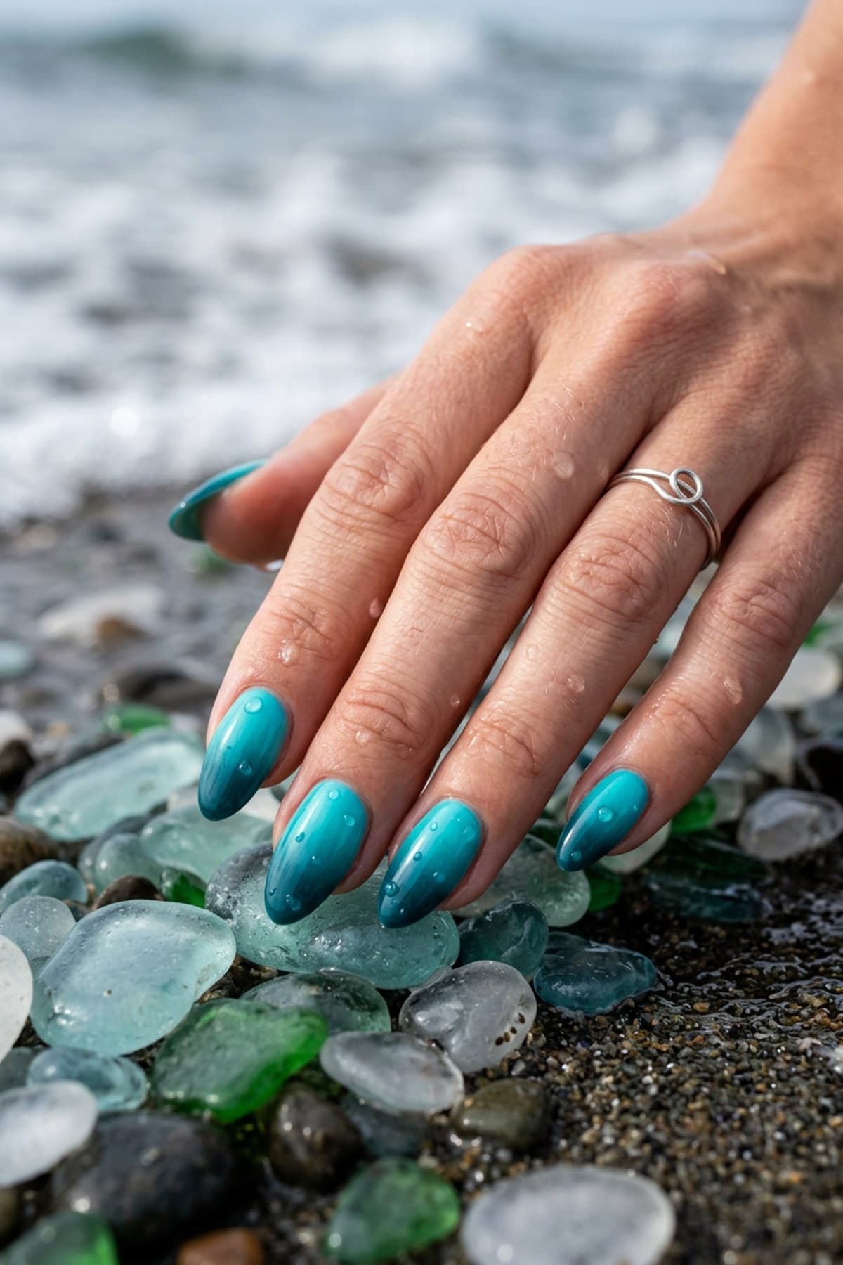 Teal & Turquoise Nails: 30+ Ocean-Toned Design Ideas