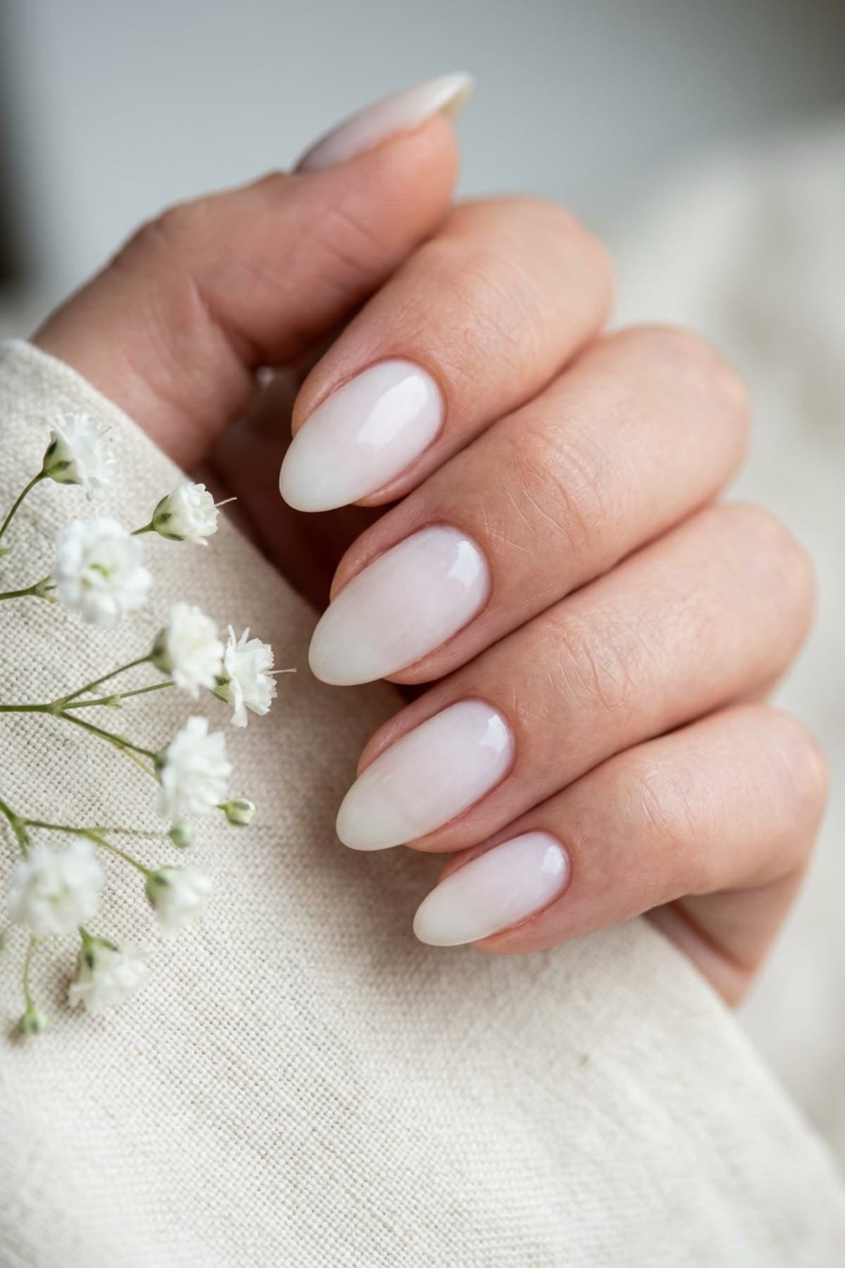 White Nails: 30+ Milky, French & Chrome Ideas