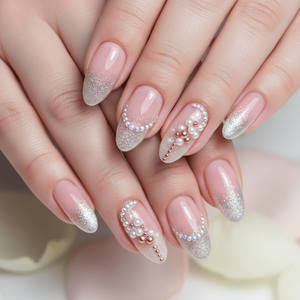 Photo-real Salon Bridesmaid Nails