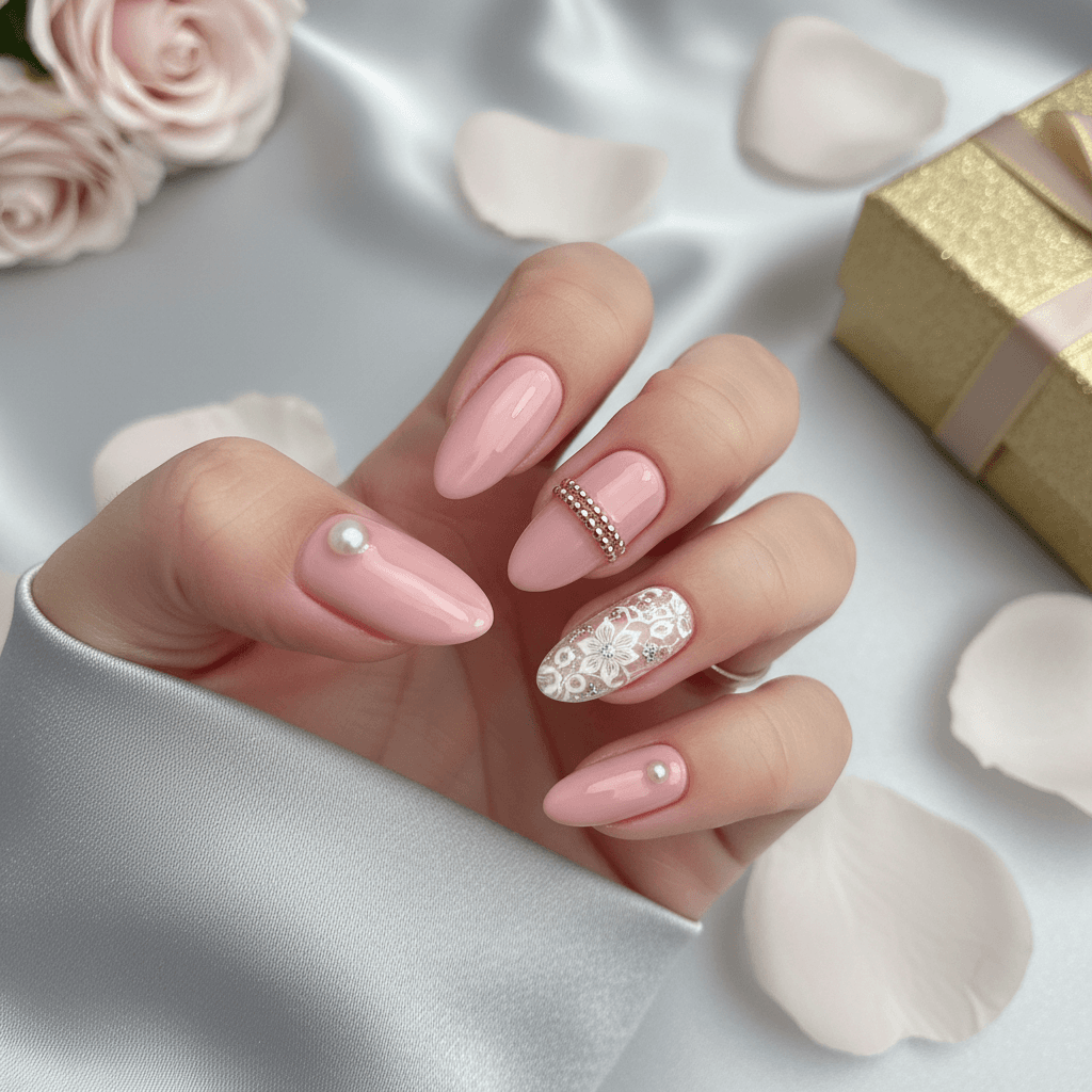Photo-real Salon Bridesmaid Nails